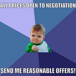 SEND ME YOUR BEST OFFER